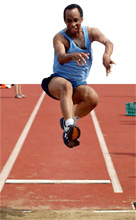 Mark Walker jumping